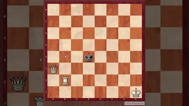 Шахматы для начинающих. Линейный мат, мат тяжелыми фигурами