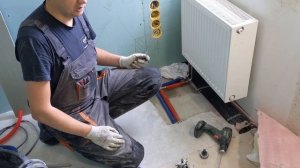 Подключение радиатора Buderus.