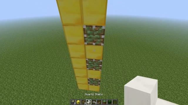 Лифт из лестниц и поршней, в майнкрафте. Elevator of the steps and pistons, in minecraft. смотреть онлайн