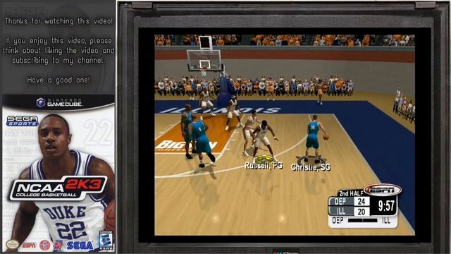 This is the Best NCAA College Basketball 2K3 Game on the Nintendo GameCube Ever… смотреть онлайн