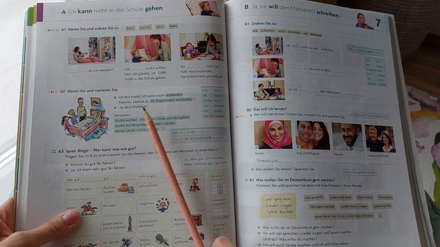 (124) Уроки немецкого по учебнику Schritte PLUS NEU A1.1 _L7 _A-2 смотреть онлайн