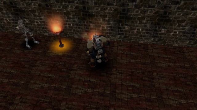 PlayStation 2 homebrew game - The Dungeons level смотреть онлайн