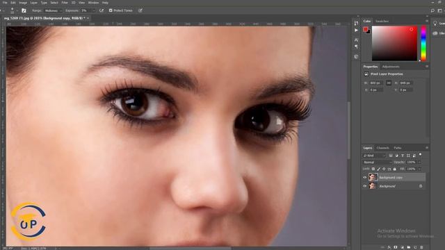 Graphic Design Tutorial | Photo Retouching in Photoshop CC 2018 смотреть онлайн