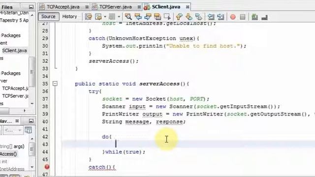Java Client-Server Programming #Sockets #Part 3 смотреть онлайн