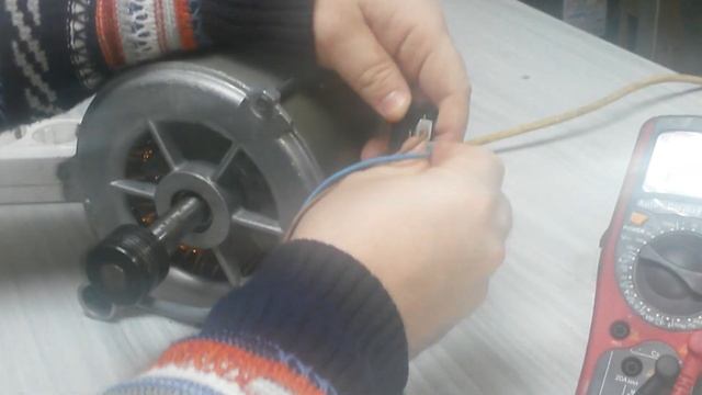 проверка и подключение однофазного асинхронного двигателя стиральной машины смотреть онлайн