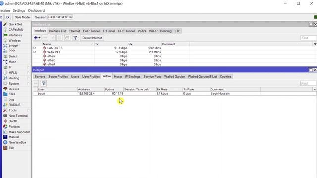 How To Add Static IP In Mikrotik Router Board RB 750 Gr3 Part # 04 смотреть онлайн