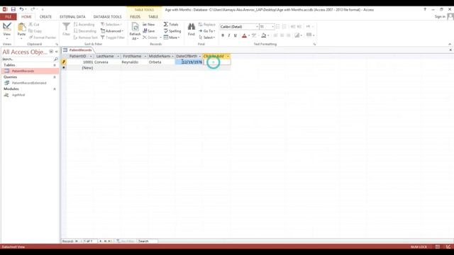 How to calculate age with month using MS Access Date Functions in VBA смотреть онлайн