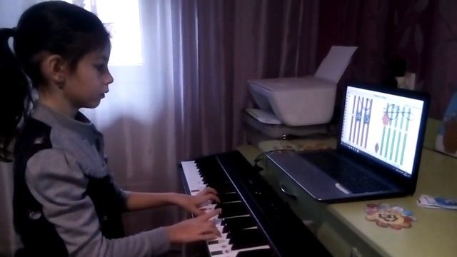 Мария, 7 лет, 2017-2018, "Французская песня" смотреть онлайн