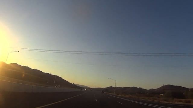 Rolling up I-17 in Arizona on my '02 Honda VTX 1800c смотреть онлайн