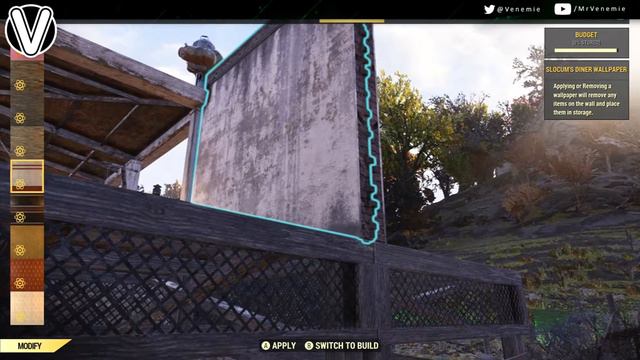 Fallout 76 | How To Put Wallpaper Both Sides Of A Wall At Your Camp (Fallout 76 Guides) смотреть онлайн