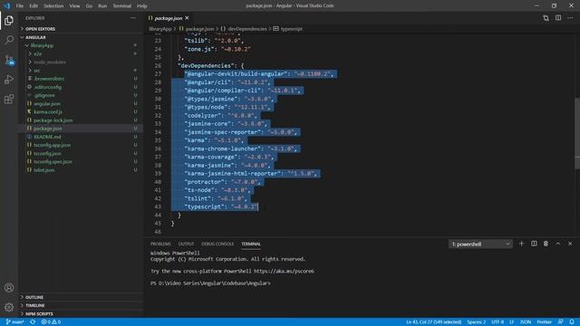 Angular Complete Series | Default JSON Configuration files | Part 5 | Angular11+ смотреть онлайн