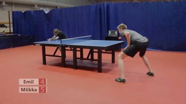 Pongfinity's Emil vs Miikka смотреть онлайн