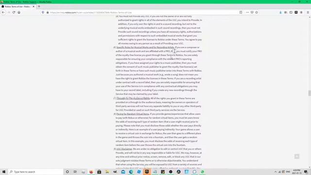 Scrolling through the entire roblox Terms of Service смотреть онлайн