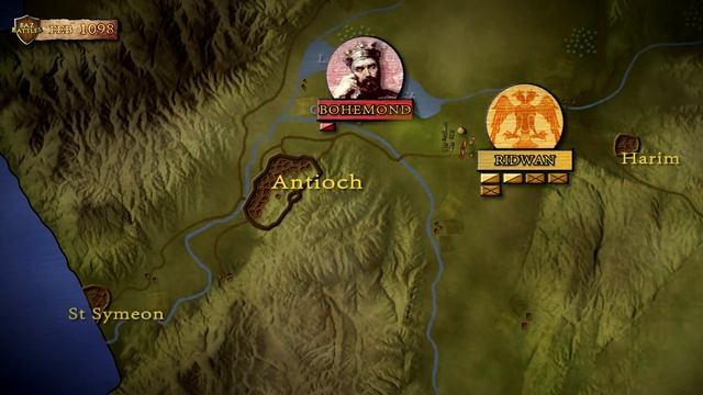 First Crusade: Siege of Antioch 1098 AD смотреть онлайн