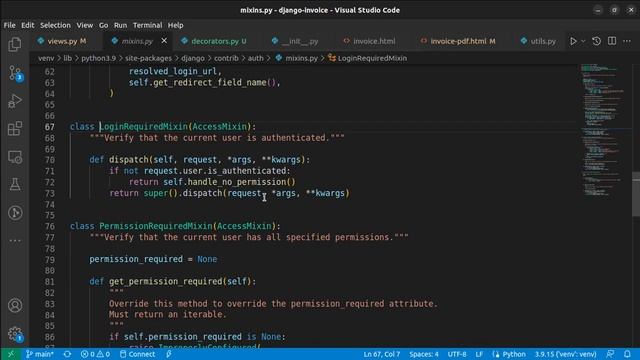 Système de Gestion des Factures Avec Python Django Authentification et Permission Partie 11 смотреть онлайн