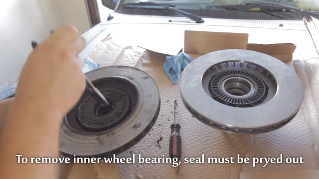 How to install Brake Rotors & Wheel Bearings on Ford Ranger (2008) смотреть онлайн