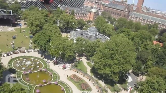 Himmelskibet Star Flyer on-ride HD POV Tivoli Gardens смотреть онлайн