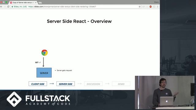 Introduction to Server-Side Rendering with React смотреть онлайн