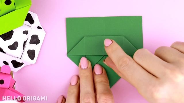 Оригами Шляпа из бумаги | Оригами Панамка Лягушка | Origami Paper Hat смотреть онлайн