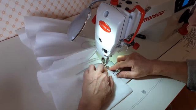 ?КАК СШИТЬ МАСКУ?Маска из СПАНБОНДА//Процесс пошива масок смотреть онлайн