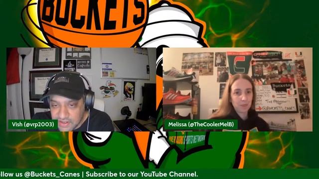 Miami Hurricanes-Notre Dame Fightin' Irish Postgame | Buckets смотреть онлайн