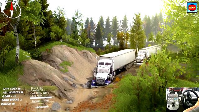 KENWORTH 900 Spintires 2022 Offroad Simulator Gaming | Epi # 347 смотреть онлайн