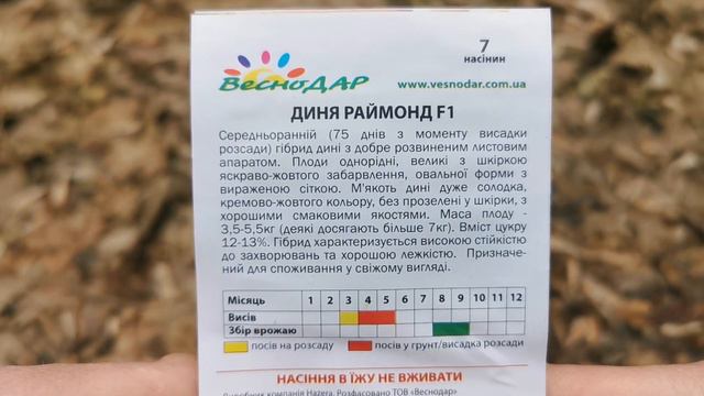 Огляд насіння Дині на сезон 2023