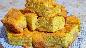 ШАРЛОТКА С ЯБЛОКАМИ⭐Ольгины Рецепты.