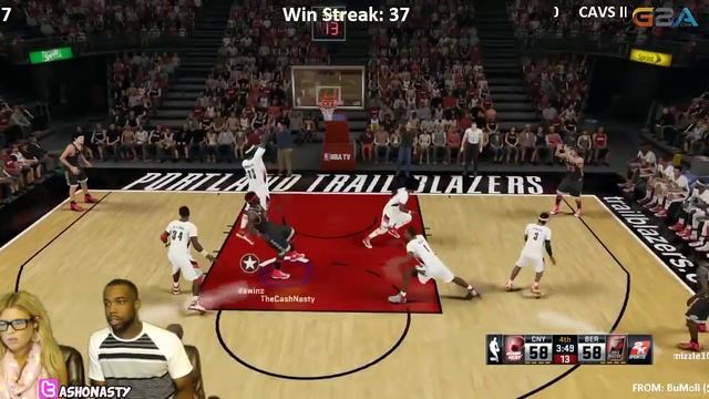 PINK DIAMOND JORDAN VS DIAMOND ALLEN IVERSON! BEST GAME EVER ! NBA 2k15 MyTeam Gameplay! смотреть онлайн