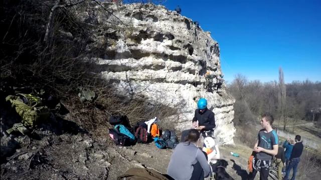 Кусочек тренировки на скалах смотреть онлайн
