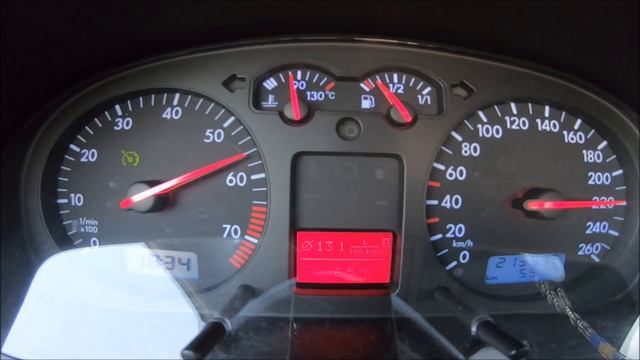 1999 Volkswagen Golf IV 2.8 V6 4Motion (204PS) | 50-232 Km/h Acceleration on Autobahn (60fps 1080p) смотреть онлайн