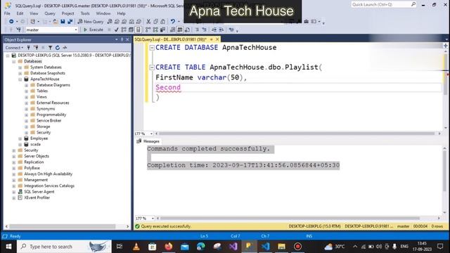 How to create Database in sql | create Table | part-3 | full explanation with real time examples смотреть онлайн