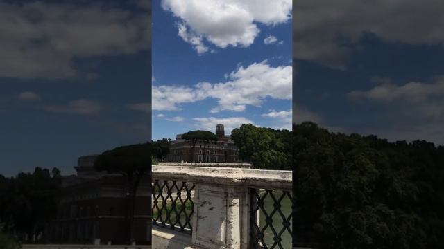 Мост Святого Ангела в Риме смотреть онлайн