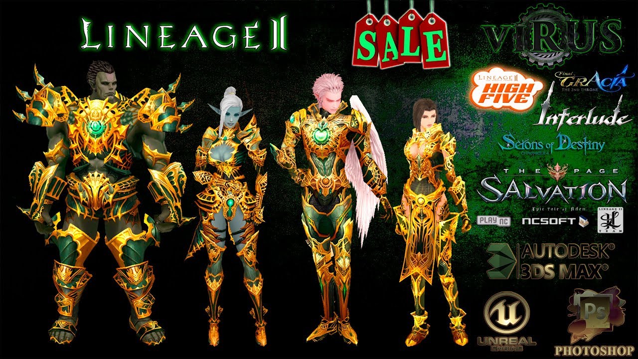 New Costumes. 108. LINEAGE II - FAFURION. Any Chronicles ◄√i®uS►