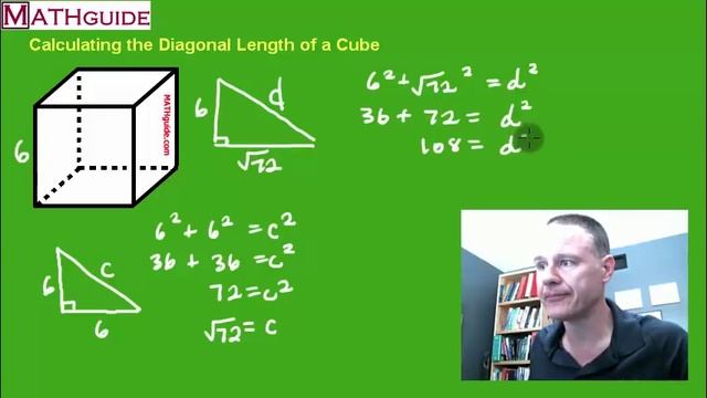Calculating the Diagonal Length of a Cube смотреть онлайн