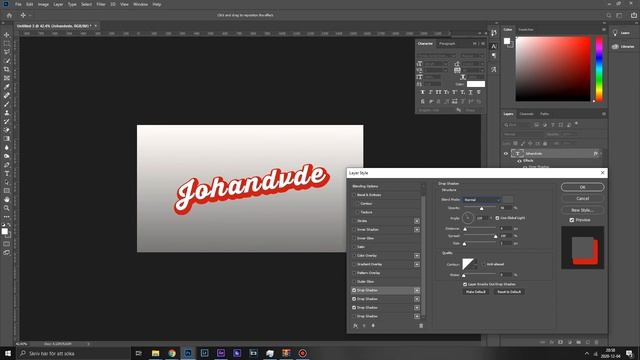 How To create a Retro Text Logo 2020 | Photoshop Tutorial (Prod. by Hayku) смотреть онлайн