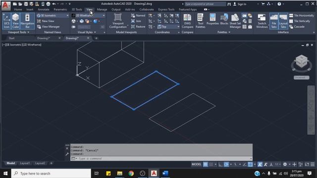 Difference between 3D Wireframe, Line Thickness, and Extrusion | AutoCAD Tutorial in Urdu/Hindi смотреть онлайн