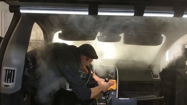 Carclean. Парогенератор JUNIOR, бактериальная чистка воздуховодов смотреть онлайн