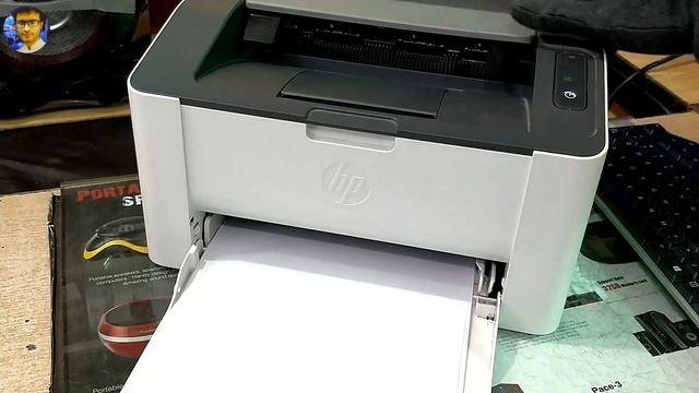 How To Print Out Hp 107a Text Page Report & Configuration Result смотреть онлайн