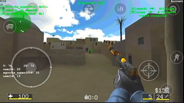 Cs Go Android {MOD} Critical Strike Portable смотреть онлайн