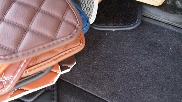 Царские Коврики из Экокожи в Авто. Из чего шьём 3d Автоковрики | Видеообзор смотреть онлайн