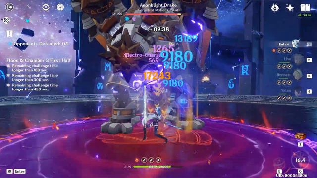 Top 10 Strongest DPS Team Ever - 3.2 Abyss 2.3M HP 12-3 Aeonblight Drake Boss Oneshot Combo смотреть онлайн