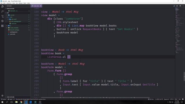 Elm front-end for Rust API (Part 3) смотреть онлайн