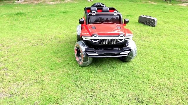 Functions and Features Of 12V HEAVY BIG JUMBO 4X4 Ride On jeep WN-1166 | JNCreations смотреть онлайн