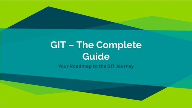 Git Course - Introduction смотреть онлайн