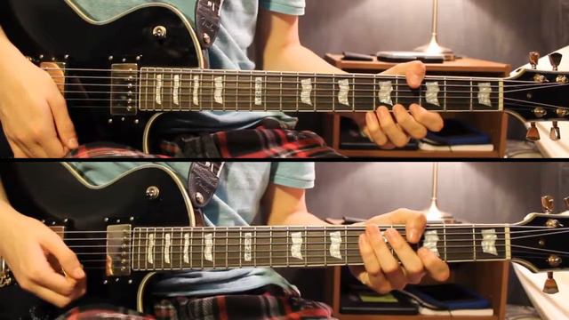 "Ordinary Man" - Breaking Benjamin {Lead & Rhythm Guitar Cover} HD смотреть онлайн