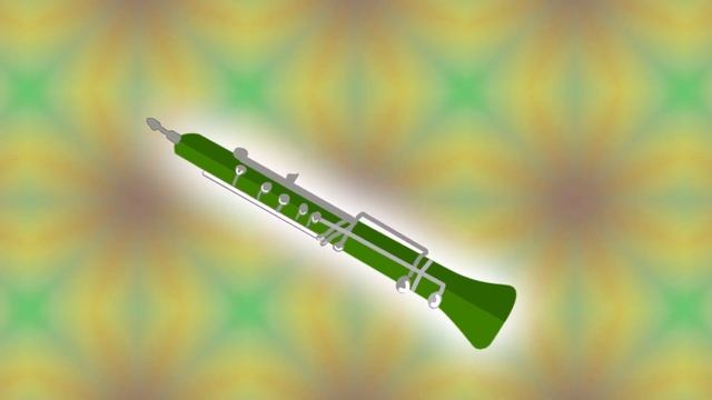 Tambourine and clarinet. Musical instruments for kids - Бубен и кларнет. Музыкальные инструменты смотреть онлайн