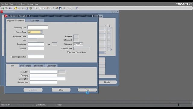 How Send Products (IOT) to Another Location in Oracle EBS R12.1 смотреть онлайн