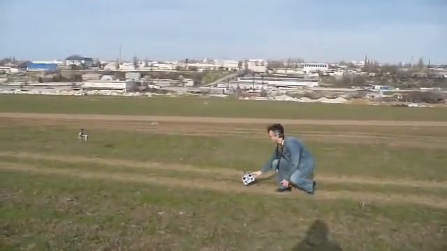 1-й взлет с использованием KDS FlyMentor 3D