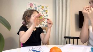 Нейрогимнастика. Упражнение «Пчёлки». Анисия, 7 лет. 2023 год